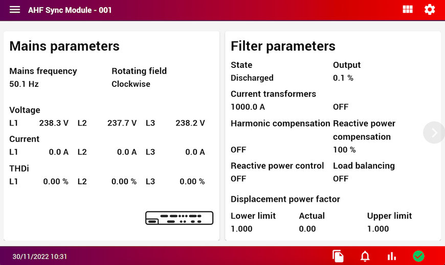 Schaffner erweitert Ecosine Active Sync um ein benutzerfreundliches, fortschrittliches HMI